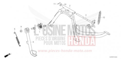 BEQUILLE SH125ADR de 2024